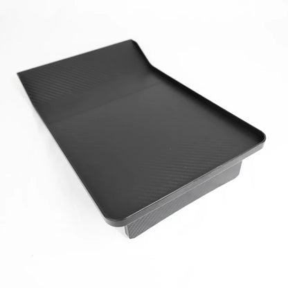 X-Auto Center Console Tray Table for Tesla Model 3 (2017–2023.10) & Model Y (2020–Present) — Multifunctional Food Desk, Portable Car Table & Storage Organizer