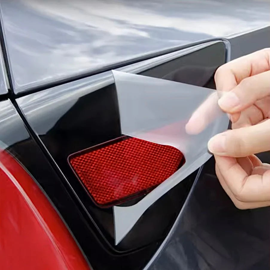 TPU Charging Port Cover Protective Film Kit for Tesla Model 3 (2017–2023) & Model Y (2020–Present) – Transparent Self-Healing Paint Protection