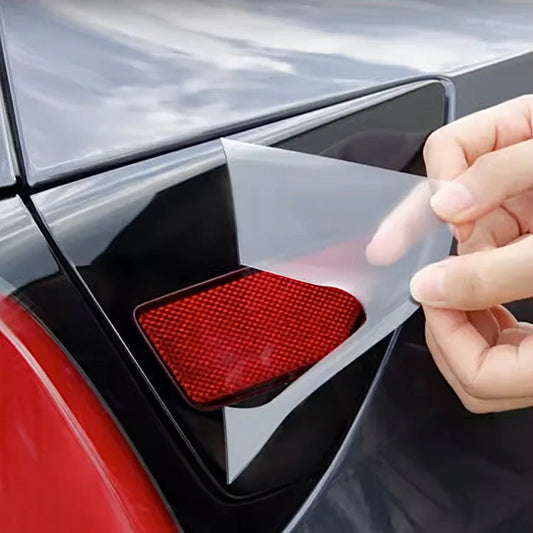 TPU Charging Port Cover Protective Film Kit for Tesla Model 3 (2017–2023) & Model Y (2020–Present) – Transparent Self-Healing Paint Protection