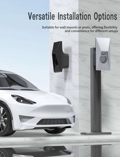 Cybertruck-Inspired Tesla Charger Cable Organizer & Wall Mount Holder for Model 3, Model Y, Model S, Model X