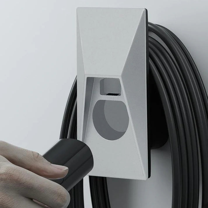 Cybertruck-Inspired Tesla Charger Cable Organizer & Wall Mount Holder for Model 3, Model Y, Model S, Model X
