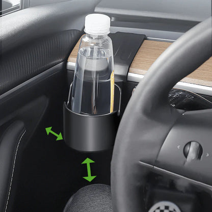 X-Auto Dashboard Cup Holder Organizer for Tesla Model 3 & Model Y (2017–2025) – Custom-Fit Drink and Storage Holder, Easy Installation