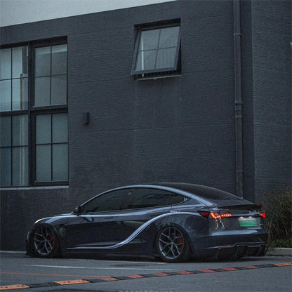 Dragon Scale LED Tail Lights for Tesla Model 3 & Model Y (Sequential Turn Signal, Plug-and-Play Upgrade)