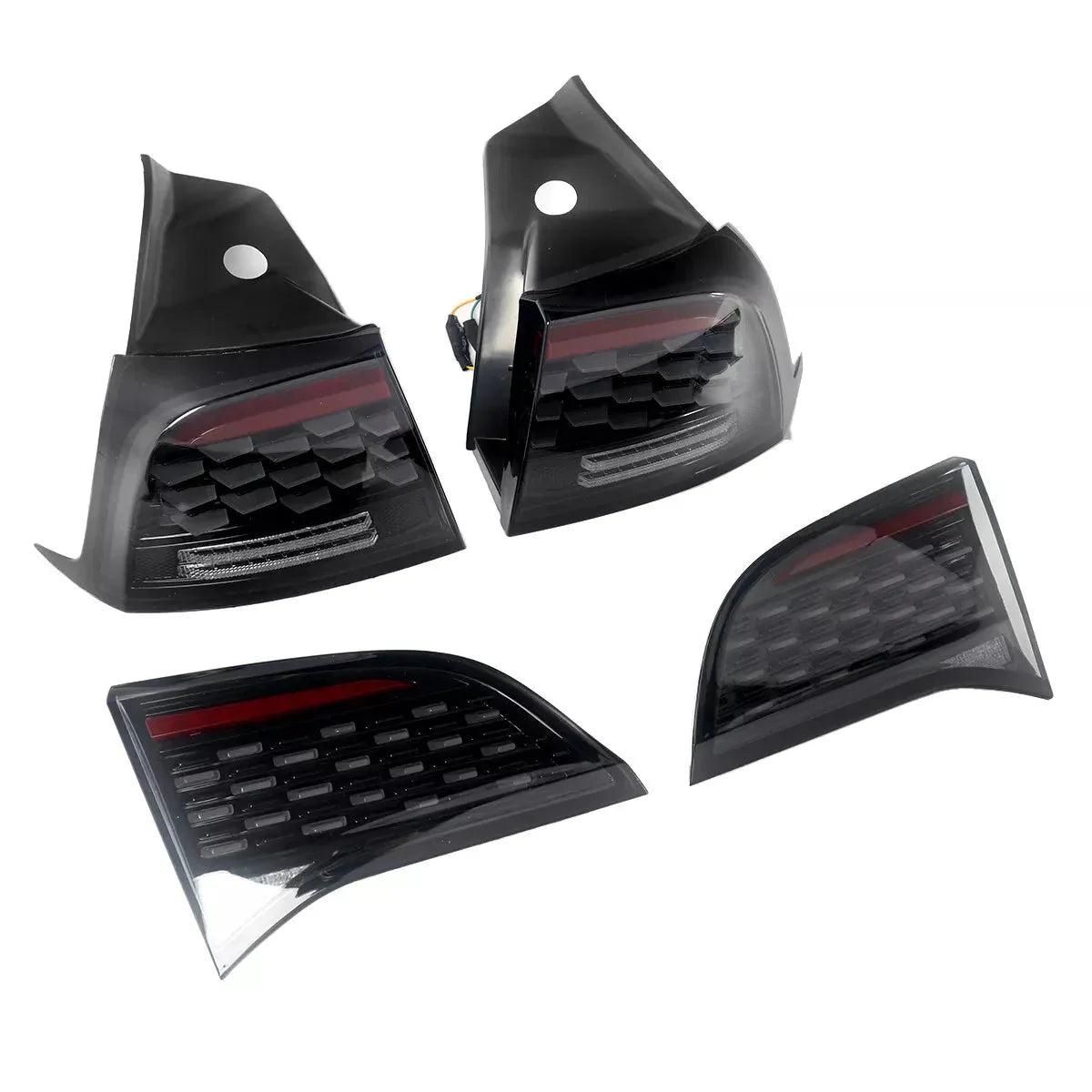 Flowing Turn Signal LED Tail Lights for Tesla Model 3 (2017–2023) & Model Y (2020–2024) – Dynamic Sequential Rear Light Upgrade