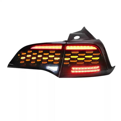 Flowing Turn Signal LED Tail Lights for Tesla Model 3 (2017–2023) & Model Y (2020–2024) – Dynamic Sequential Rear Light Upgrade