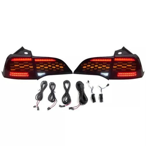 Flowing Turn Signal LED Tail Lights for Tesla Model 3 (2017–2023) & Model Y (2020–2024) – Dynamic Sequential Rear Light Upgrade