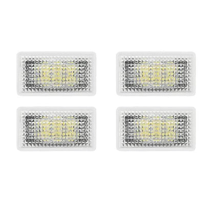 Footwell Ambient LED Interior Light Kit for Tesla Model 3/Y/S/X (Pack of 4) – Plug & Play Upgrade Replacement Light for Footwell & Glove Box