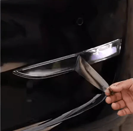 Front Fog Light Protective Film Kit for Tesla Model 3 (2017–2023) & Model Y (2020–Present), Clear TPU Self-Healing Paint Protection Film