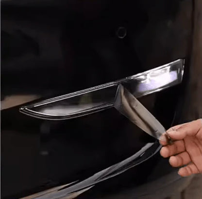 Front Fog Light Protective Film Kit for Tesla Model 3 (2017–2023) & Model Y (2020–Present), Clear TPU Self-Healing Paint Protection Film