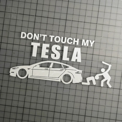 Funny Car Stickers for Tesla Model 3/Y/X/S – Waterproof & UV-Resistant Decals for Exterior Decoration