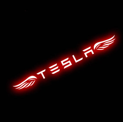 High Mount Brake Light Projection Board for Tesla Model 3 & Model Y (2017–Present) | X-Auto LED Brake Light Display Plate