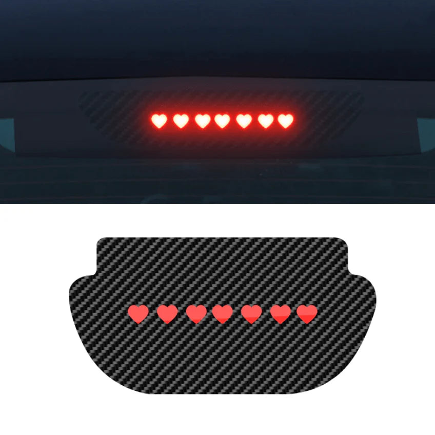 High Mount Brake Light Projection Board for Tesla Model 3 & Model Y (2017–Present) | X-Auto LED Brake Light Display Plate