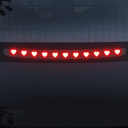 High Mount Brake Light Projection Board for Tesla Model 3 & Model Y (2017–Present) | X-Auto LED Brake Light Display Plate