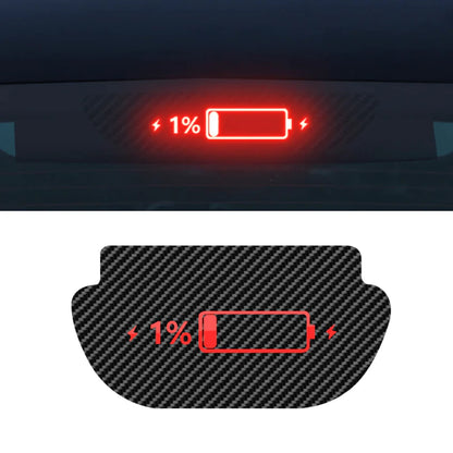 High Mount Brake Light Projection Board for Tesla Model 3 & Model Y (2017–Present) | X-Auto LED Brake Light Display Plate