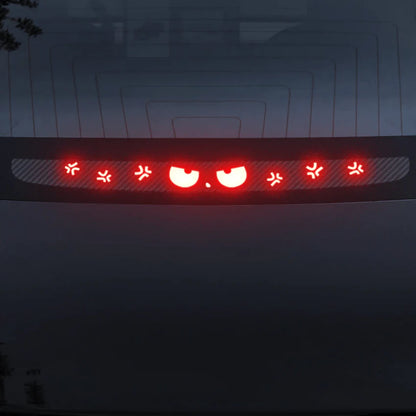 High Mount Brake Light Projection Board for Tesla Model 3 & Model Y (2017–Present) | X-Auto LED Brake Light Display Plate