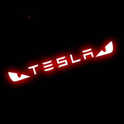 High Mount Brake Light Projection Board for Tesla Model 3 & Model Y (2017–Present) | X-Auto LED Brake Light Display Plate