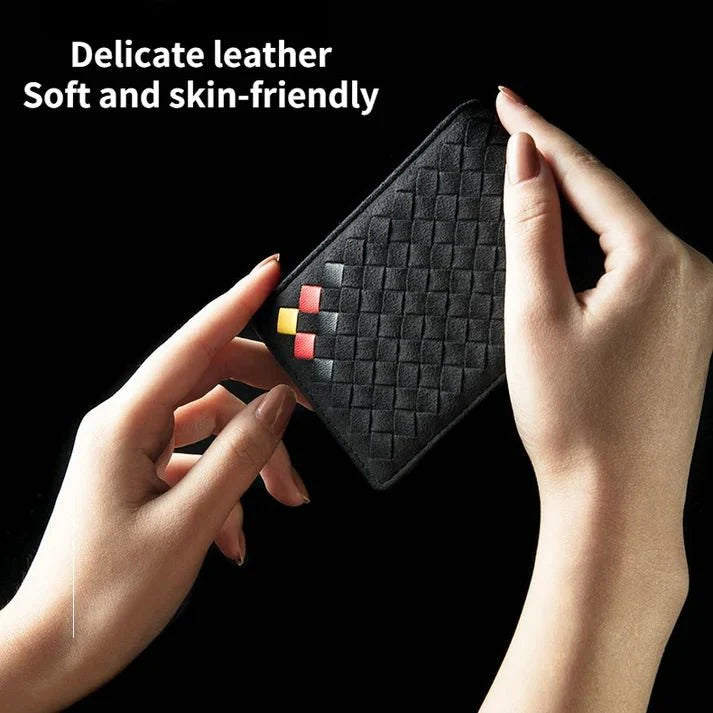 Premium Suede License & Registration Card Holder for Tesla Model X/Y/S/3 – Durable Vehicle Document Organizer