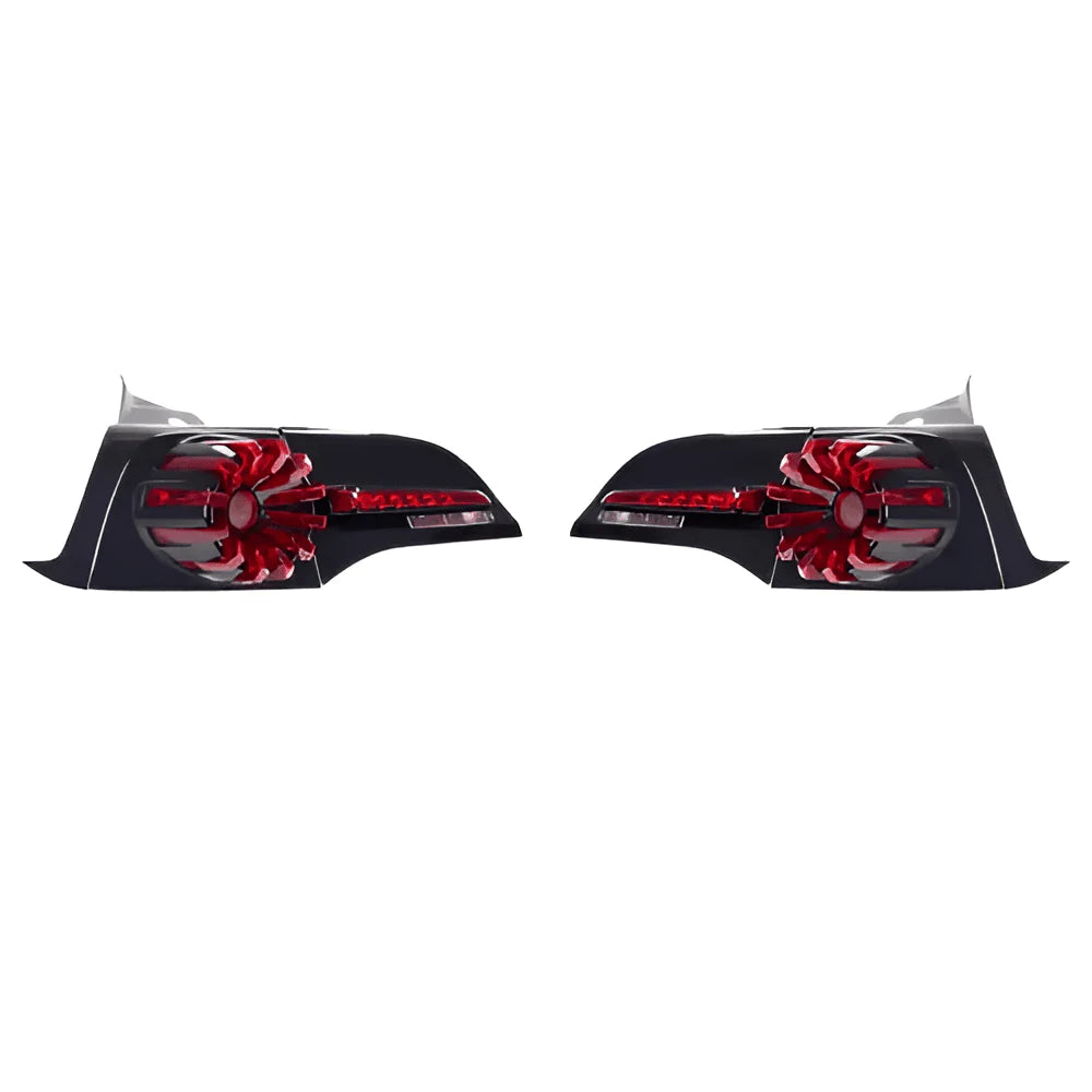 X-Auto Martin-Style LED Tail Lights for Tesla Model 3 & Model Y (Dynamic Sequential Turn Signal, Plug-and-Play Upgrade)