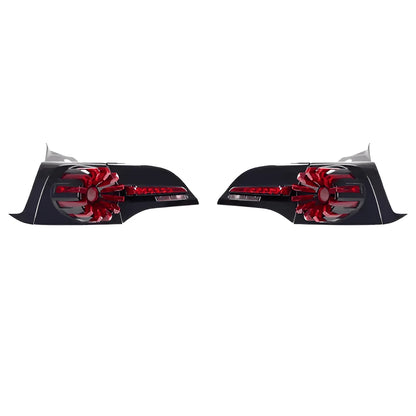 X-Auto Martin-Style LED Tail Lights for Tesla Model 3 & Model Y (Dynamic Sequential Turn Signal, Plug-and-Play Upgrade)