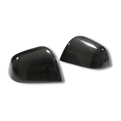 Real Carbon Fiber Mirror Covers Replacement for Tesla Model 3/Y – Lightweight, Durable Side Mirror Cap Protection, Gloss & Matte Options