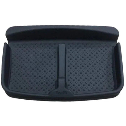 X-Auto Silicone Anti-Slip Phone Pad for Tesla Model 3, Model Y, Model S, Model X – Multi-Functional Dashboard & Armrest Organizer Mat