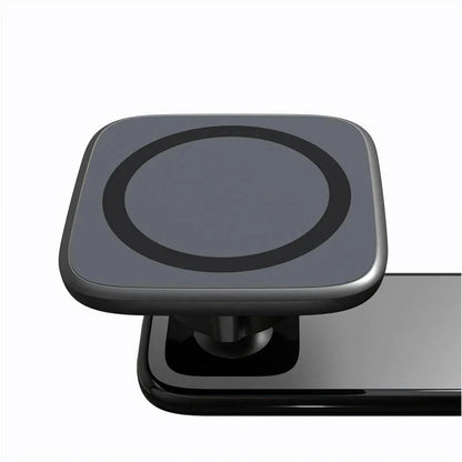 TESEVO Multi-Angle Magnetic Phone Mount for Tesla Model 3/Y — Center-Screen Phone Holder, 360° Rotation, Fold-Away Arm