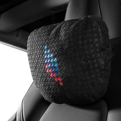 Premium Alcantara Neck Support Pillow for Tesla Model 3, Model Y, Model S, Model X & Cybertruck