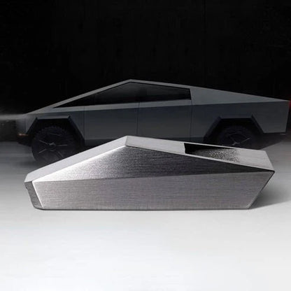 Premium Stainless Steel Cyberwhistle Inspired by Tesla Cybertruck – Limited Edition Collectible