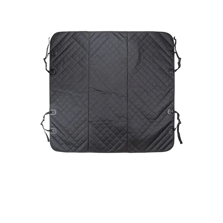 Waterproof Pet Back Seat Cover for Tesla Model X/Y/S/3 | Scratch-Resistant Dog Car Hammock Protector with Mesh Window