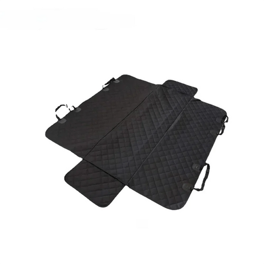 Waterproof Pet Back Seat Cover for Tesla Model X/Y/S/3 | Scratch-Resistant Dog Car Hammock Protector with Mesh Window