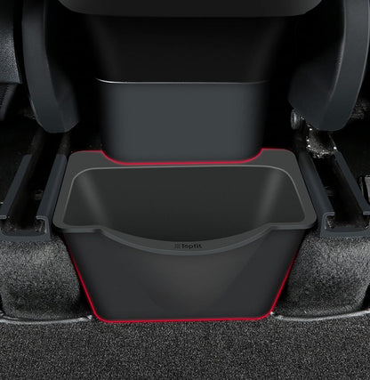 X-Auto Rear Center Console Organizer Storage Box for Tesla Model 3 Highland & Model Y 2020–Present | X-Auto Silicone Backseat Organizer