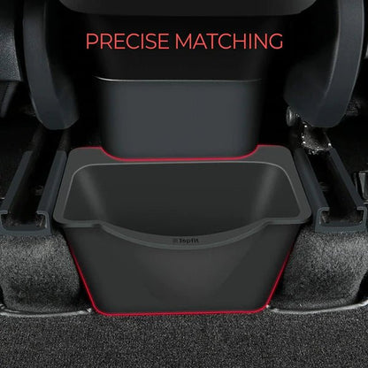 X-Auto Rear Center Console Organizer Storage Box for Tesla Model 3 Highland & Model Y 2020–Present | X-Auto Silicone Backseat Organizer
