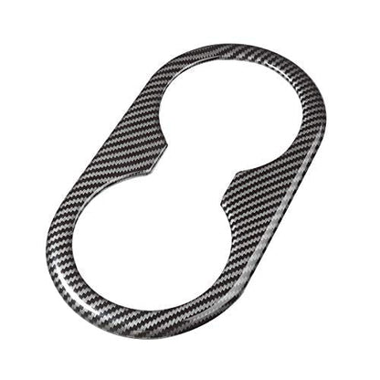 X-Auto Rear Seat Cup Holder Trim Cover for Tesla Model 3 & Model Y – ABS Decorative Frame Protector (Scratch & Dust Resistant)