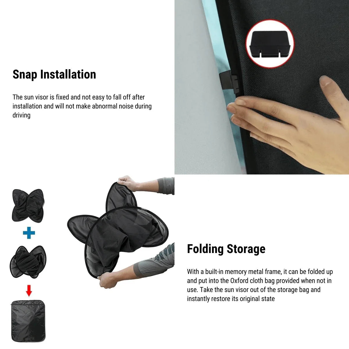 Side & Roof Window Sunshades for Tesla Model X (2016–Present) | UV Protection Mesh Sun Visor, Heat Reduction Car Sunroof Shades