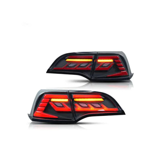 Tesla Model 3/Y Streamer LED Tail Light Assembly – Dynamic Brake & Turn Signal Lights, Dual Reversing LEDs, Easy Install
