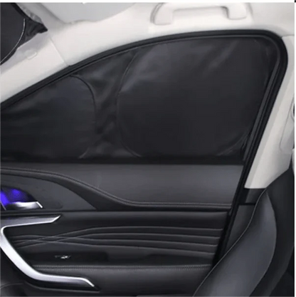 Tesla Model X Sunshade Set (2016–2024) – UV-Blocking Windshield & Window Cover | Heat Reduction, Privacy Protection, Easy Installation