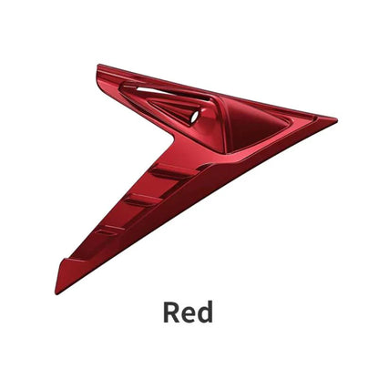 X-Auto Thunder Fender Side Camera Protection Cover for Tesla Model 3 (2021–2023.10) & Model Y (2020–2023) – ABS Decorative Trim Guard (Gloss Black / Matte Black / Red / Carbon Fiber Finish)