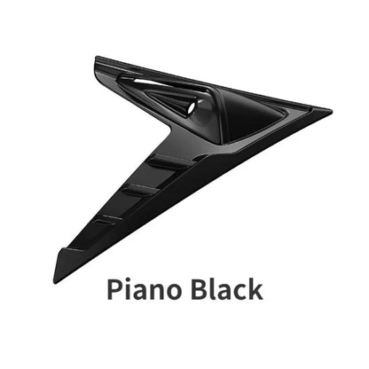 X-Auto Thunder Fender Side Camera Protection Cover for Tesla Model 3 (2021–2023.10) & Model Y (2020–2023) – ABS Decorative Trim Guard (Gloss Black / Matte Black / Red / Carbon Fiber Finish)