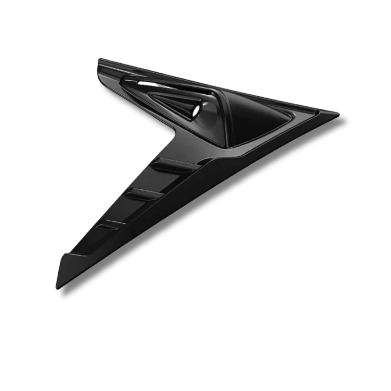 X-Auto Thunder Fender Side Camera Protection Cover for Tesla Model 3 (2021–2023.10) & Model Y (2020–2023) – ABS Decorative Trim Guard (Gloss Black / Matte Black / Red / Carbon Fiber Finish)