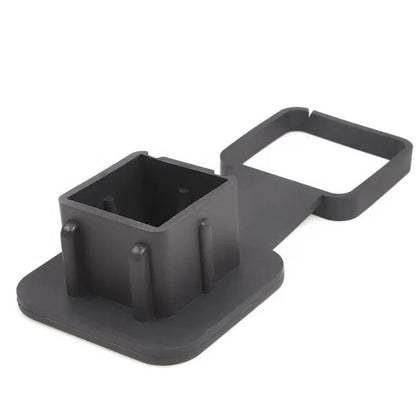2-Inch Tow Hitch Cover Cap for Tesla Model 3/Y/S/X – Durable Rubber Plug with Retention Strap, Protects Hitch Receiver from Dirt & Rust