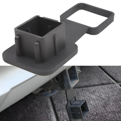 2-Inch Tow Hitch Cover Cap for Tesla Model 3/Y/S/X – Durable Rubber Plug with Retention Strap, Protects Hitch Receiver from Dirt & Rust