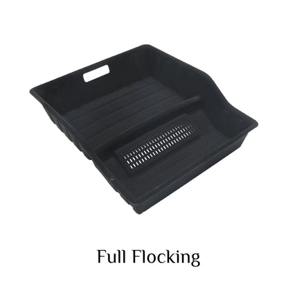 X-Auto Under-Seat Storage Box for Tesla Model Y (2020–Present) – Hidden Drawer Organizer with Air Vent Protection Cover