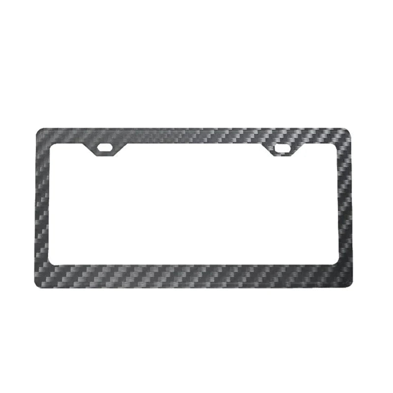 X-Auto Real Carbon Fiber License Plate Frame for Tesla Model 3 (2017–2023) – US Standard, Durable & Stylish