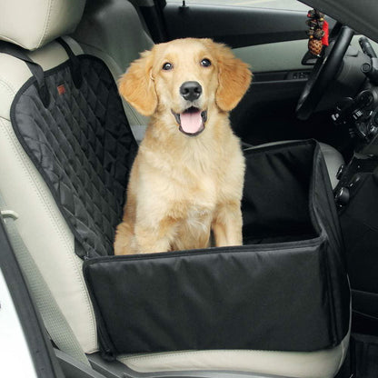 Waterproof Car Dog Seat Cover for Tesla Model 3/Y/S/X – Non-Slip, Durable Pet Travel Seat
