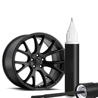 Tesla Wheel Scratch Repair Pen for Model 3/Y/S/X – Quick & Permanent Alloy Rim Touch-Up Paint (Black/Grey/Silver)