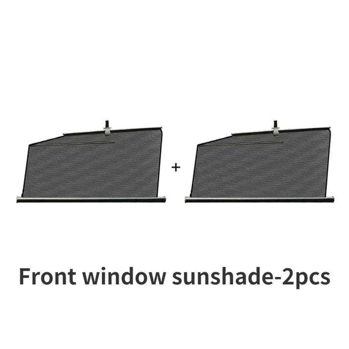 Window Sunshade for Tesla Model X (2016–2024) | UV Protection, Heat Insulation & Privacy Shield for Front and Rear Windows