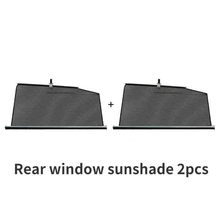 Window Sunshade for Tesla Model X (2016–2024) | UV Protection, Heat Insulation & Privacy Shield for Front and Rear Windows