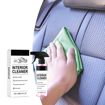 Tesla Interior Cleaner & Stain Remover for Vegan Leather Seats pH-Balanced, Non-Greasy Formula for Model 3 Model Y Model S Model X & Cybertruck Dash, Console & Doors