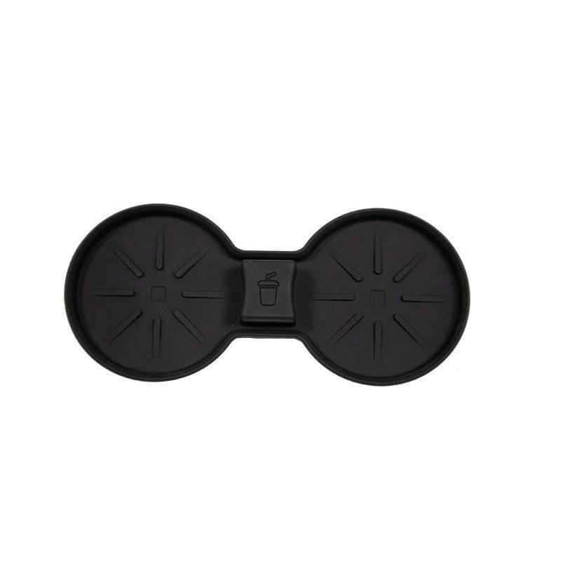 Center Console Cup Holder Coasters for Tesla Model 3 Highland (2023–2024) & Model S/X (2022–2024) – Anti-Slip ABS Protective Inserts