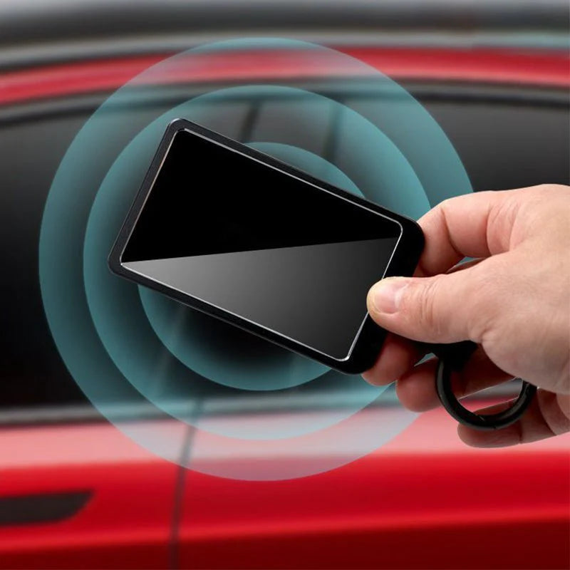 Aluminum Key Fob Case for Tesla Model 3 & Model Y (Round Button) | 3D Carbon Pattern | 6 Colors | Waterproof Protection